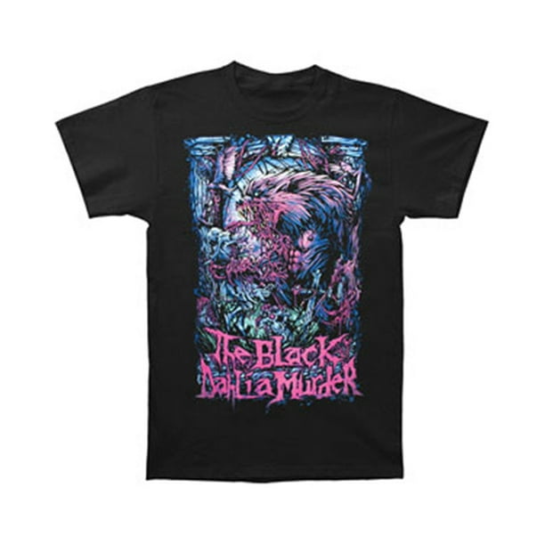 The Black Dahlia Murder Mens T-Shirt Loose-Fit Short Sleeve Cotton Tee Shirt Crew Neck Lightweight Top Black Black 